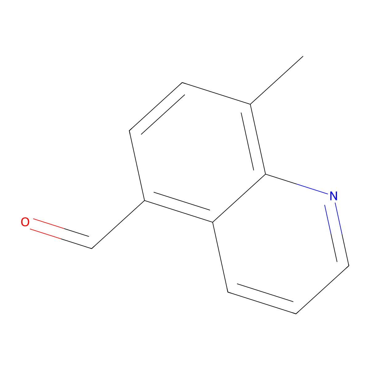 8-Methylquinoline-5-carbaldehyde molecular structure, CAS 1211501-08-4