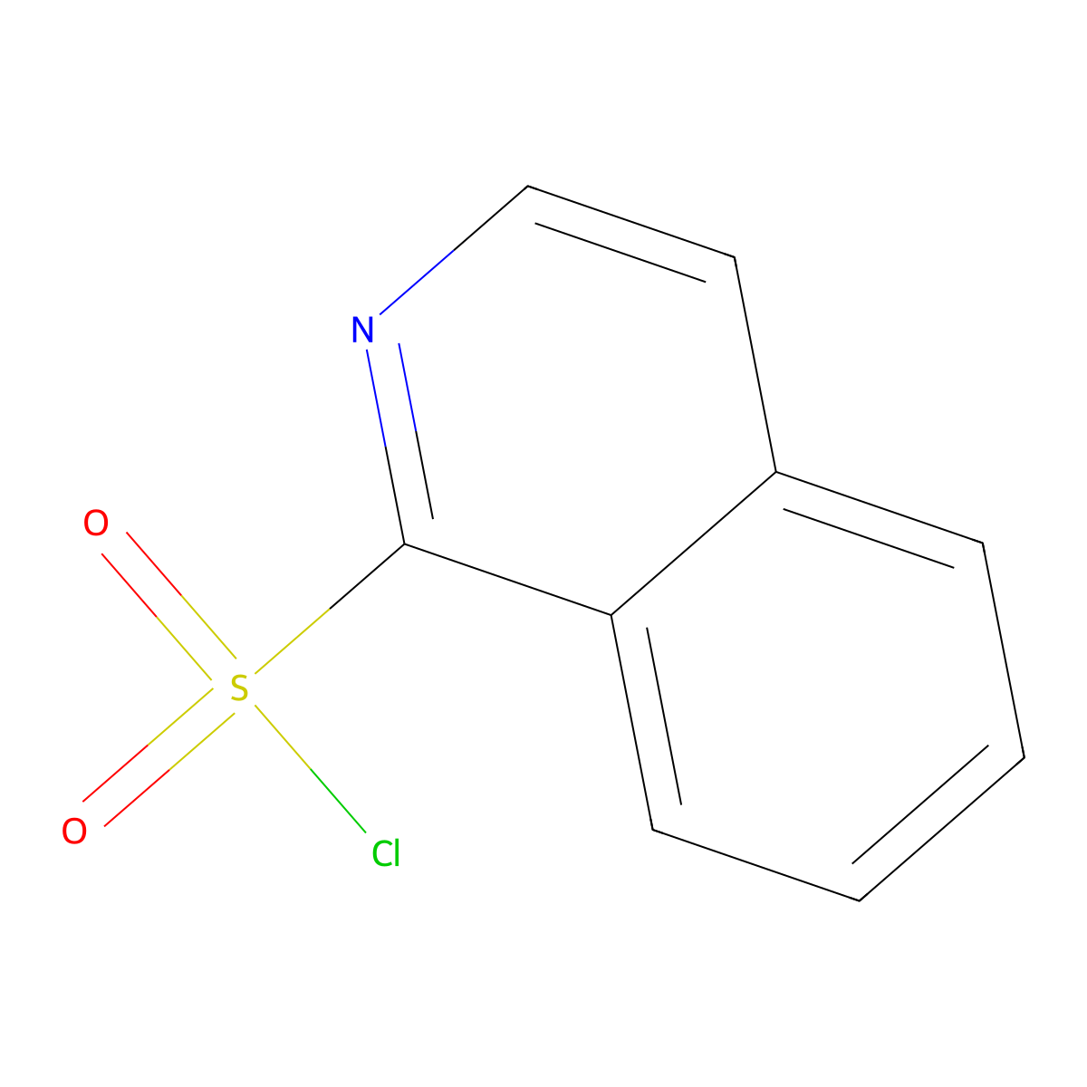 Isoquinoline-1-sulfonyl chloride molecular structure, CAS 1211517-62-2