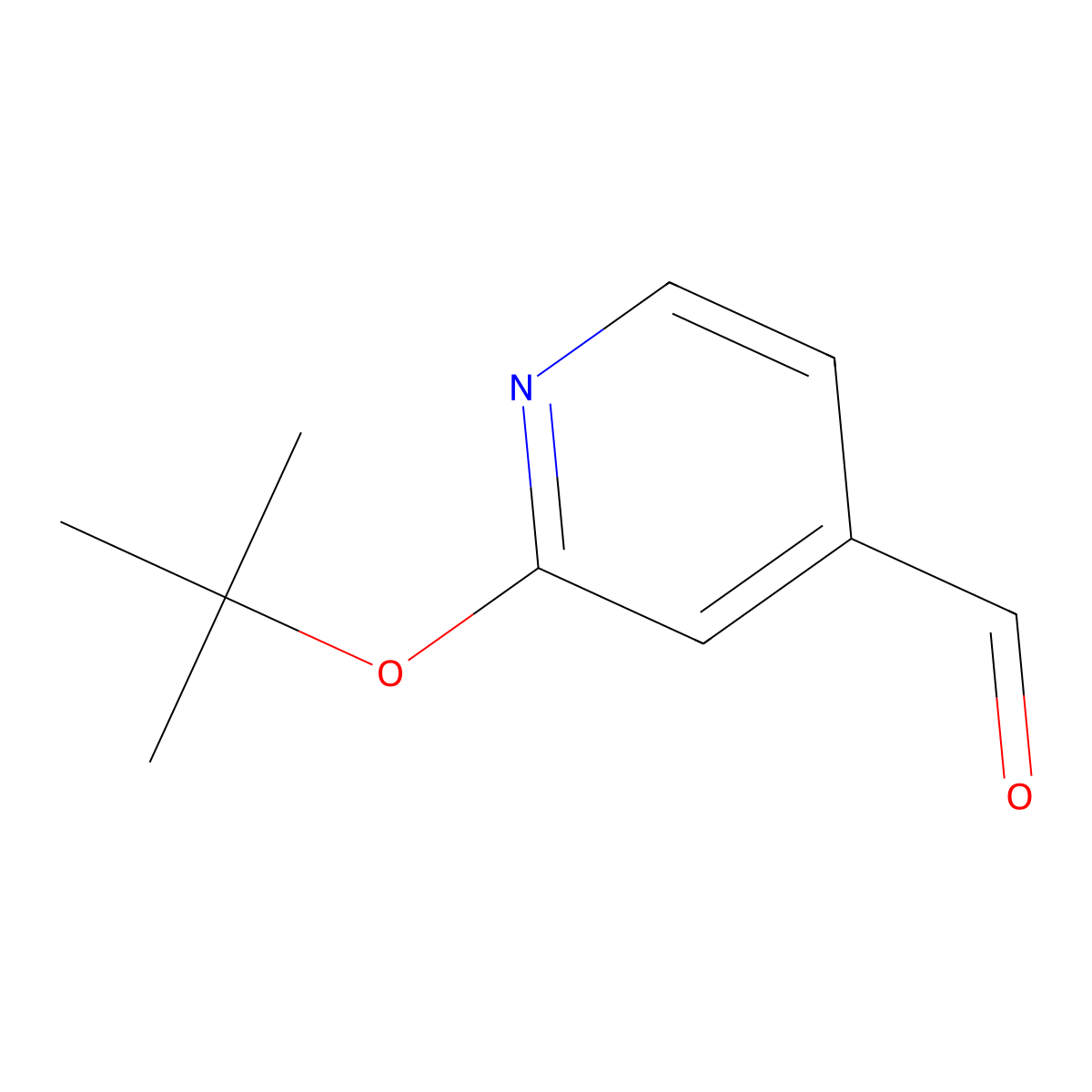 2-tert-Butoxy-pyridine-4-carbaldehyde molecular structure, CAS 1211519-23-1