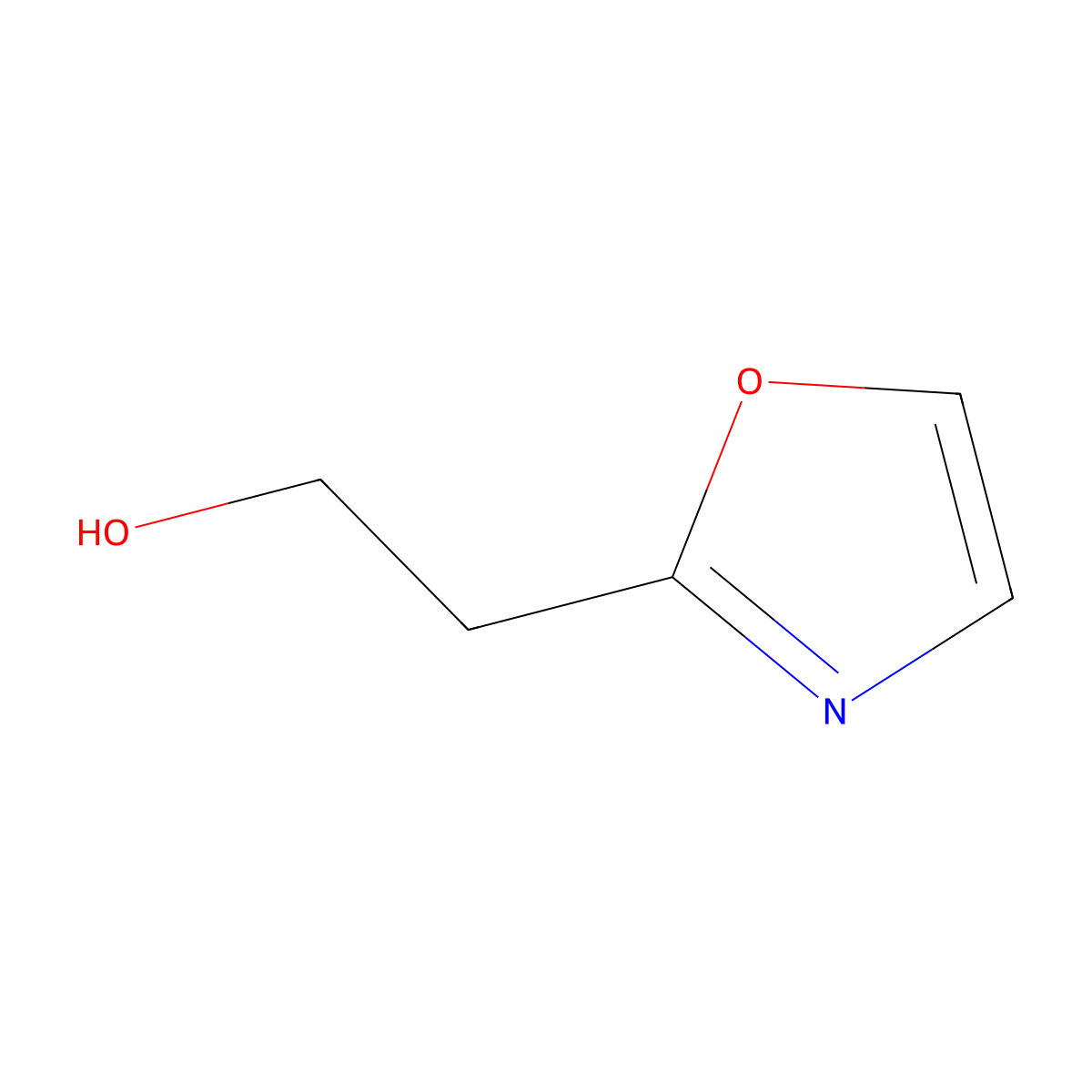 2-(1,3-Oxazol-2-yl)ethan-1-ol molecular structure, CAS 1211519-60-6