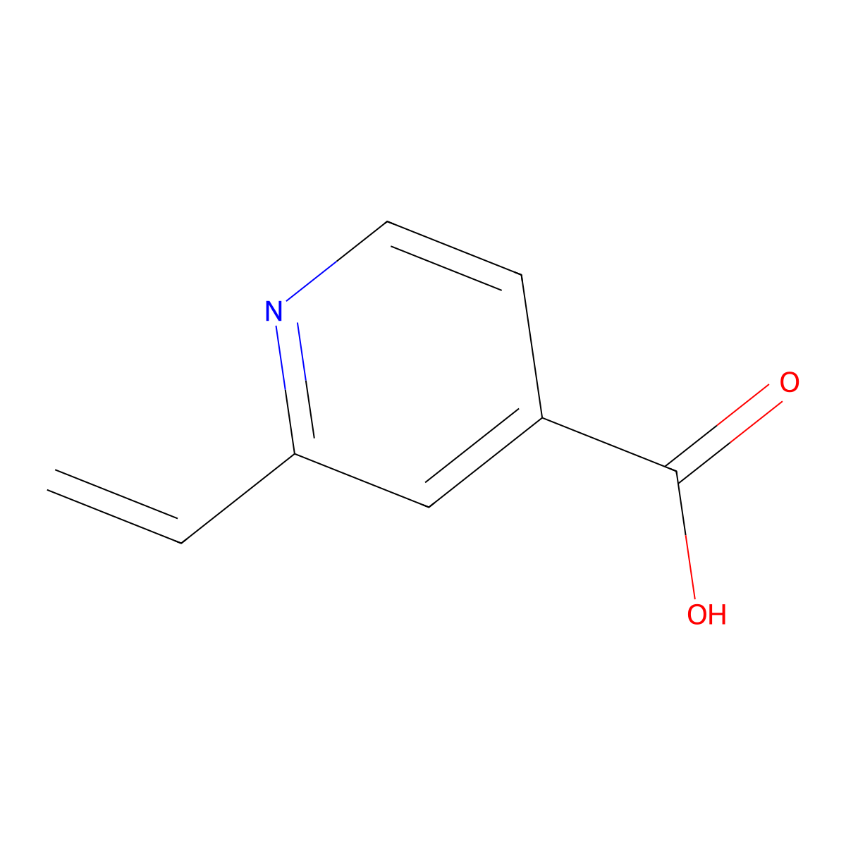 2-Vinylisonicotinic acid molecular structure, CAS 1211520-08-9