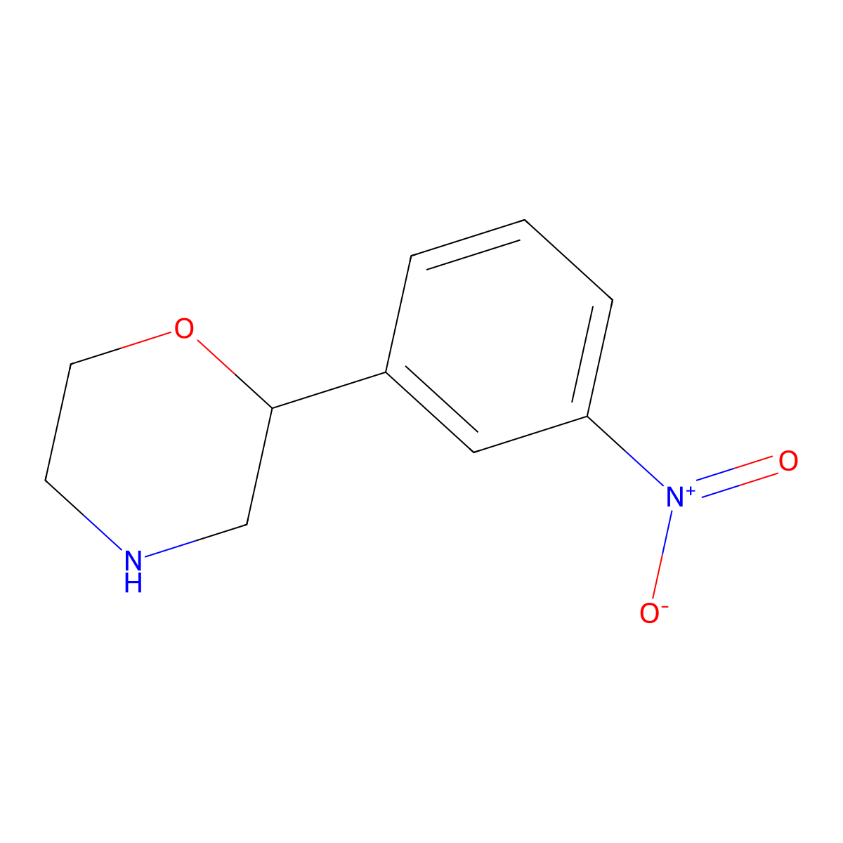2-(3-Nitrophenyl)morpholine molecular structure, CAS 1211521-07-1