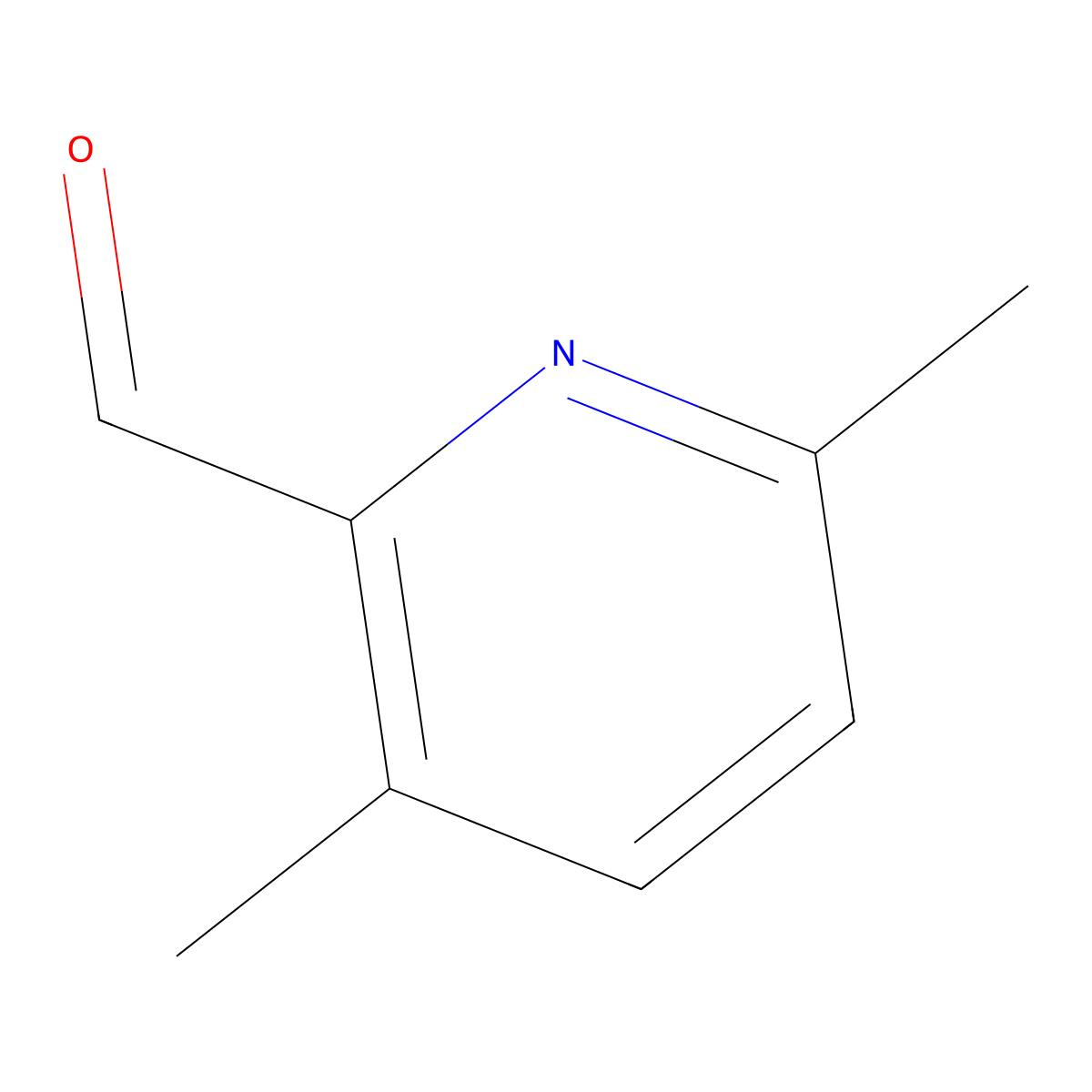 3,6-Dimethylpicolinaldehyde molecular structure, CAS 1211527-34-2