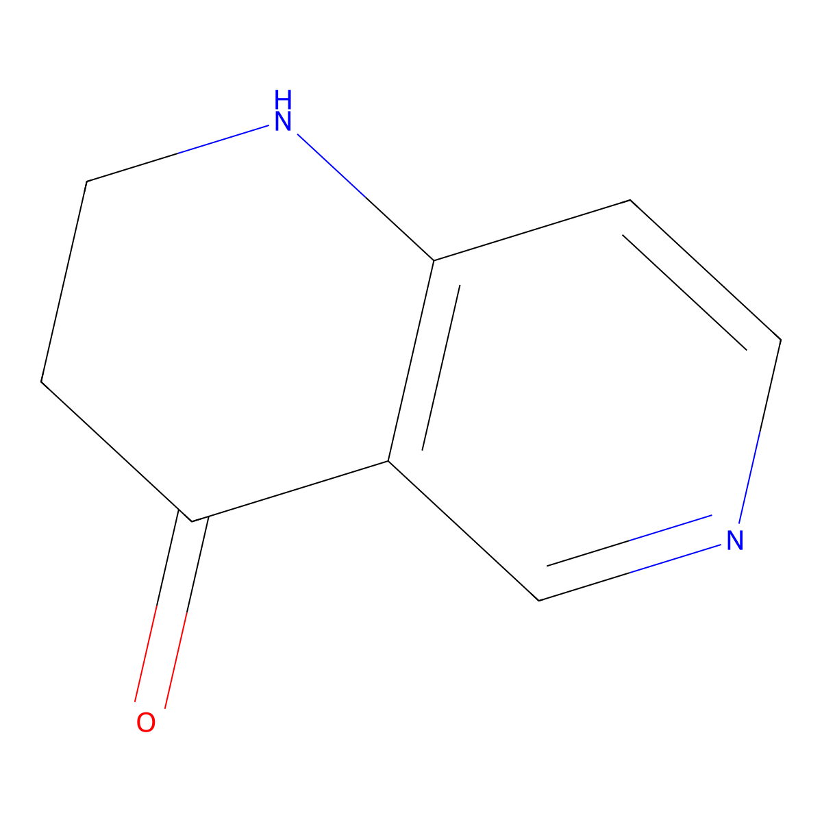 2,3-dihydro-1,6-naphthyridin-4(1H)-one molecular structure, CAS 1211528-58-3
