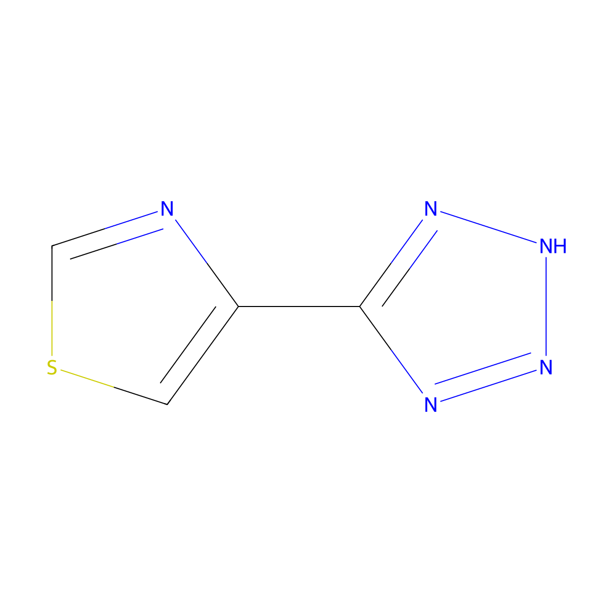 5-(1,3-Thiazol-4-yl)-1h-1,2,3,4-tetrazole molecular structure, CAS 1211529-94-0