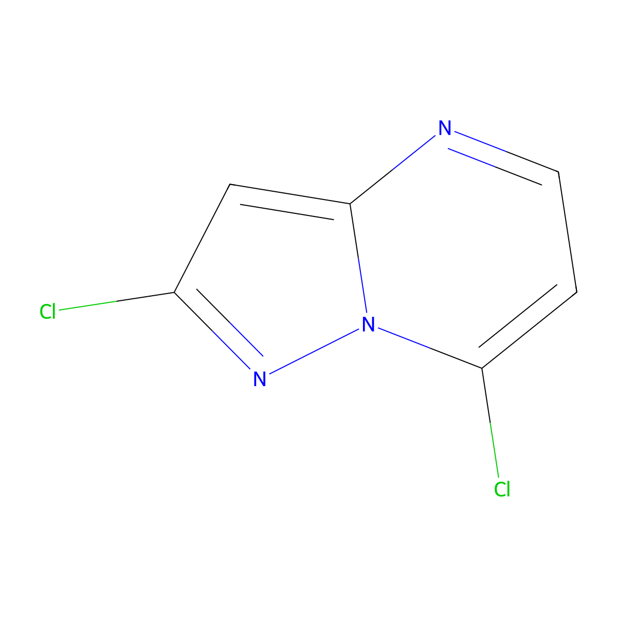 2,7-Dichloropyrazolo[1,5-a]pyrimidine molecular structure, CAS 1211535-91-9