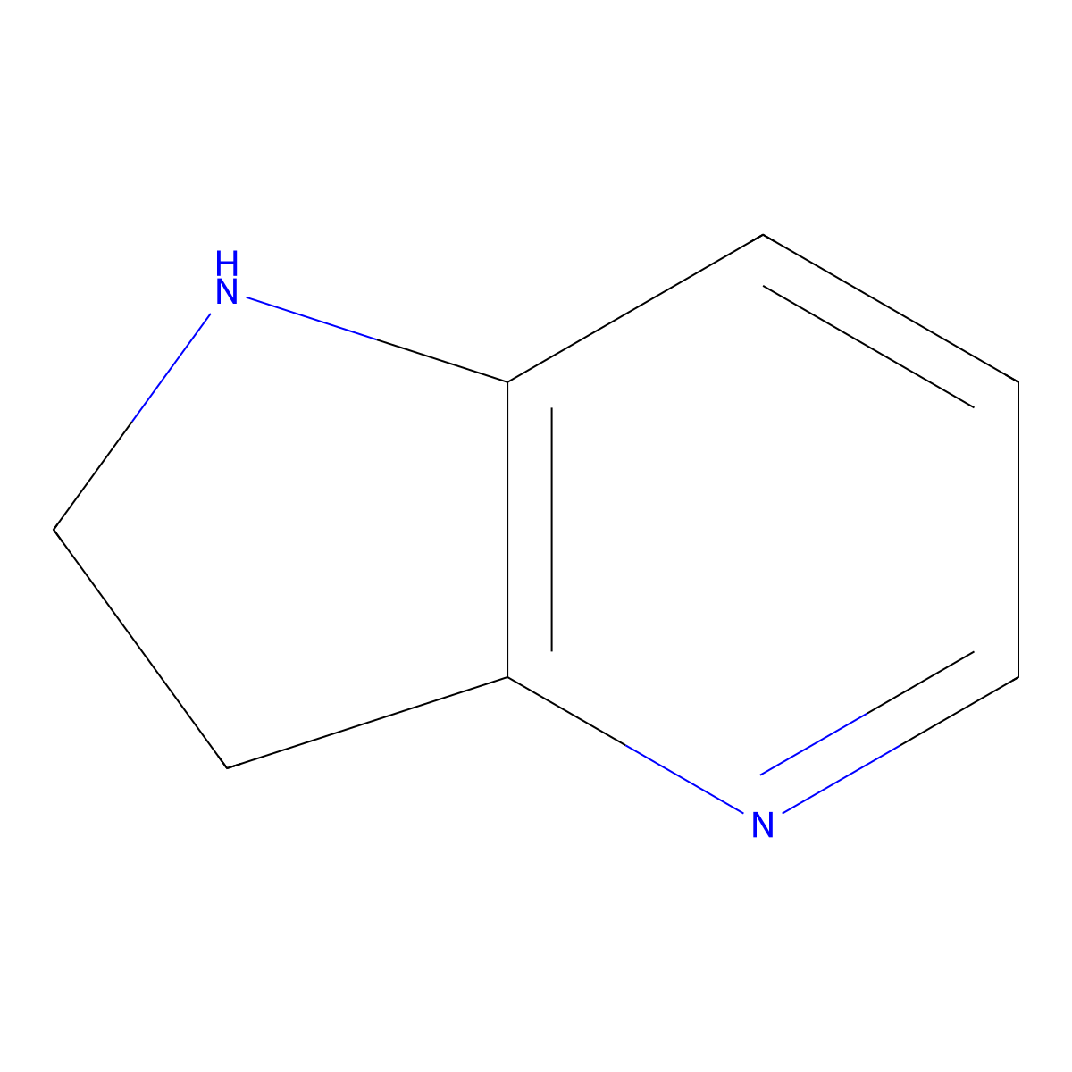 1H,2H,3H-pyrrolo[3,2-b]pyridine molecular structure, CAS 1211540-79-2