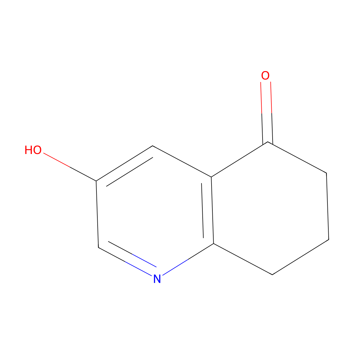 3-Hydroxy-7,8-dihydroquinolin-5(6h)-one molecular structure, CAS 1211582-47-6