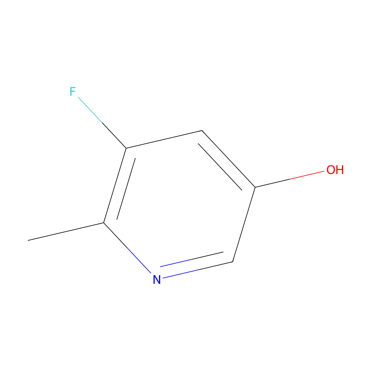 5-Fluoro-6-methylpyridin-3-OL molecular structure, CAS 1211584-44-9