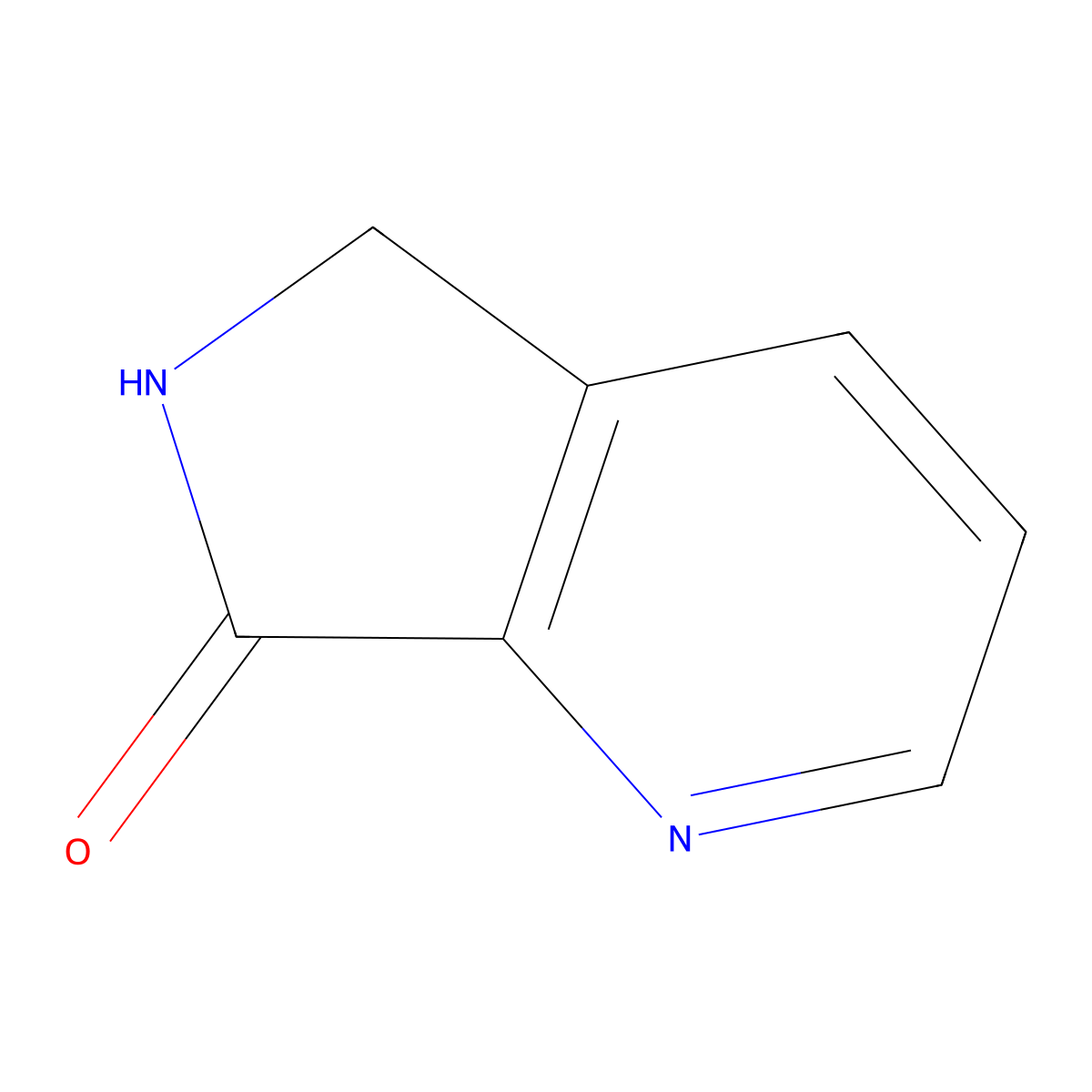 5H,6H,7H-pyrrolo[3,4-b]pyridin-7-one molecular structure, CAS 1211584-54-1