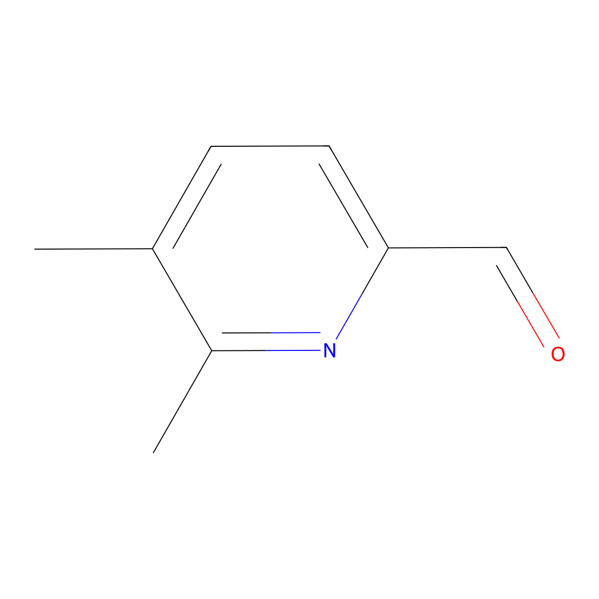5,6-Dimethylpicolinaldehyde molecular structure, CAS 1211587-65-3