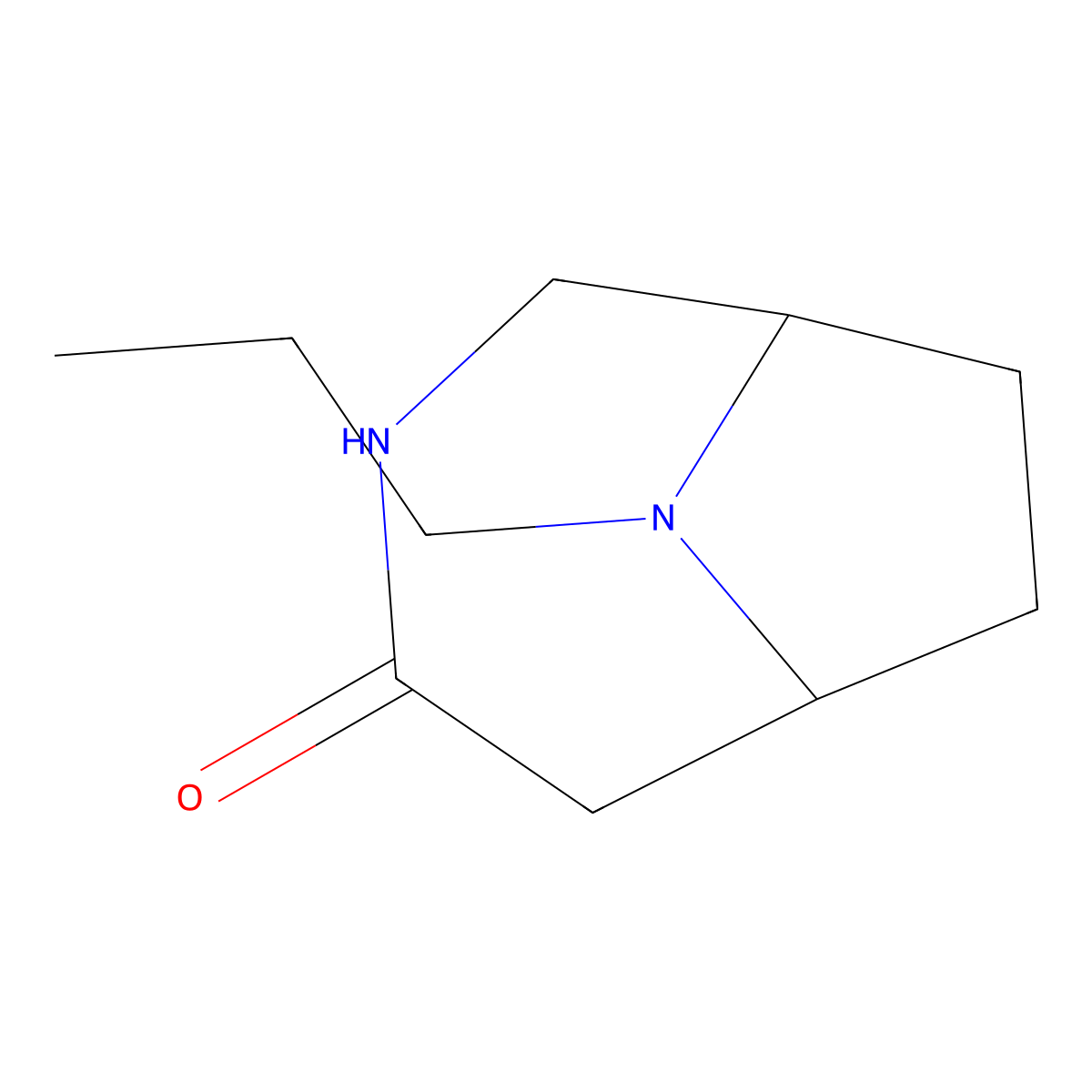 9-Propyl-3,9-diazabicyclo[4.2.1]nonan-4-one molecular structure, CAS 1211722-18-7
