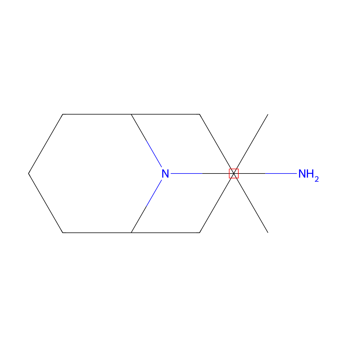 9-(Propan-2-yl)-9-azabicyclo[3.3.1]nonan-3-amine molecular structure, CAS 1211745-79-7