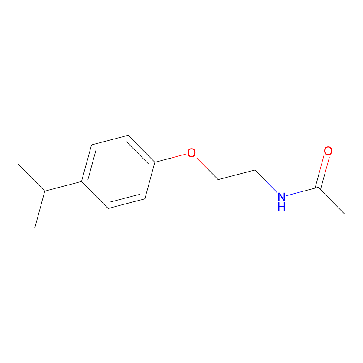 N-[2-(4-isopropylphenoxy)ethyl]acetamide molecular structure, CAS 1212060-85-9