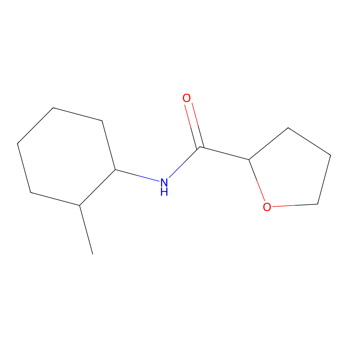 N-(2-Methylcyclohexyl)oxolane-2-carboxamide molecular structure, CAS 1212130-16-9