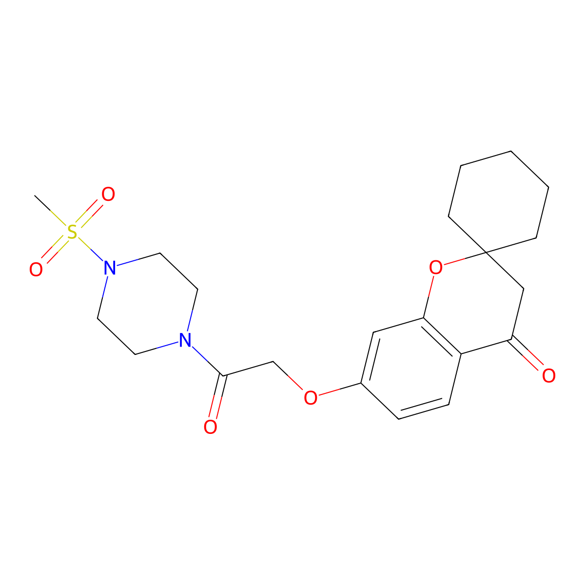 C21H28N2O6S molecular structure, CAS 1212149-15-9