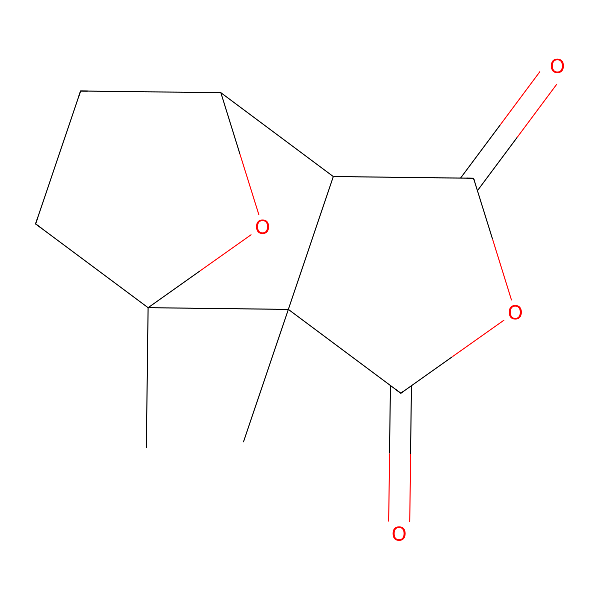 1,2-Dimethyl-4,10-dioxatricyclo[5.2.1.0~2,6~]decane-3,5-dione molecular structure, CAS 1212192-12-5