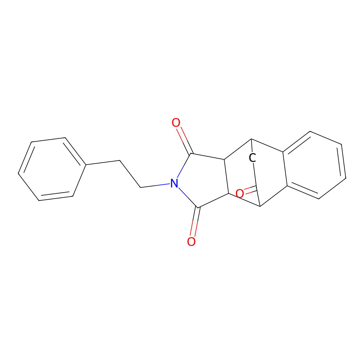 2-phenethyl-3a,4,9,9a-tetrahydro-1H-4,9-ethanobenzo[f]isoindole-1,3,10(2H)-trione molecular structure, CAS 1212280-19-7