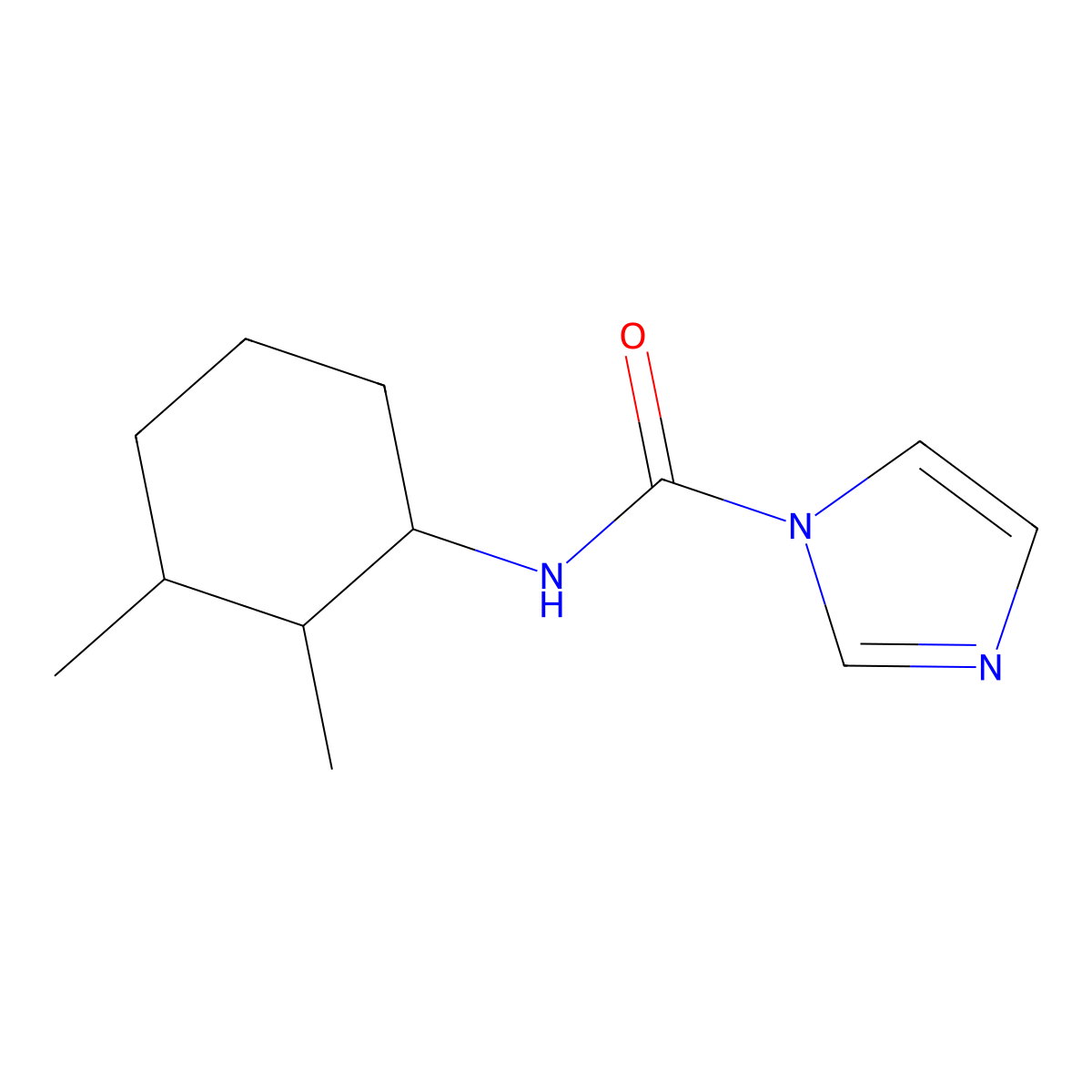 N-(2,3-dimethylcyclohexyl)-1H-imidazole-1-carboxamide molecular structure, CAS 1212347-24-4