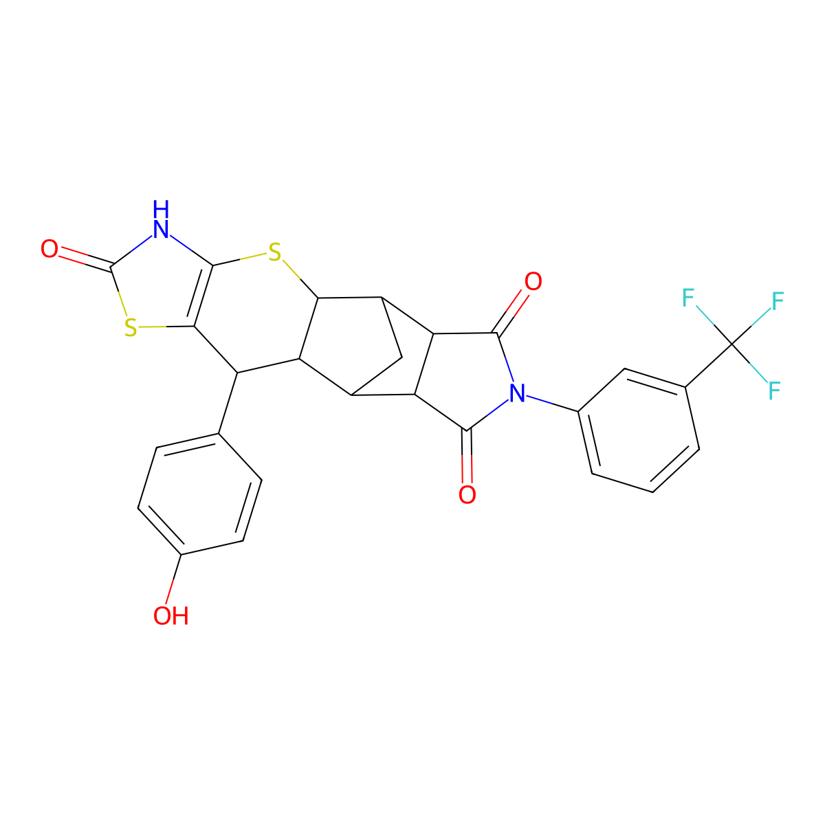 C26H19F3N2O4S2 molecular structure, CAS 1212349-02-4