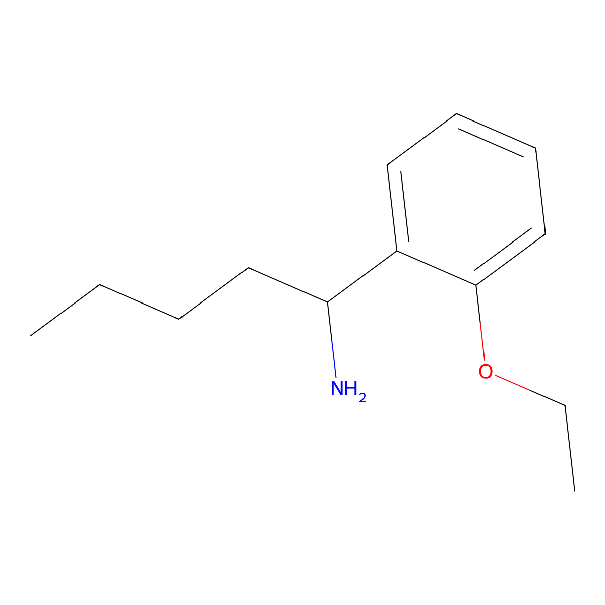 (R)-1-(2-Ethoxyphenyl)pentan-1-amine molecular structure, CAS 1212927-95-1