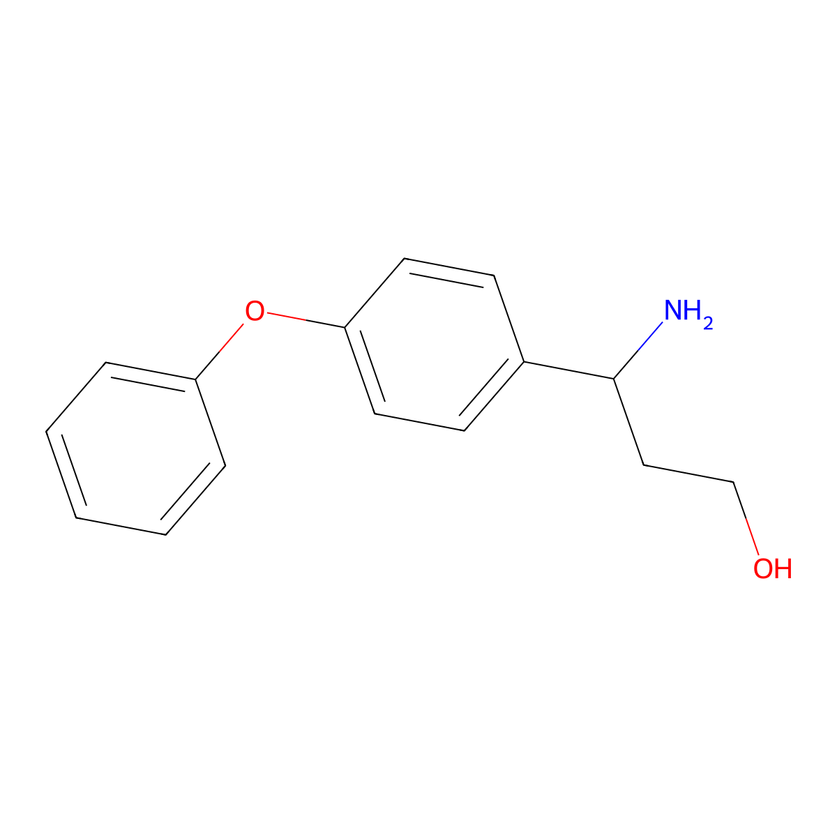 (r)-3-Amino-3-(4-phenoxyphenyl)propan-1-ol molecular structure, CAS 1212959-85-7