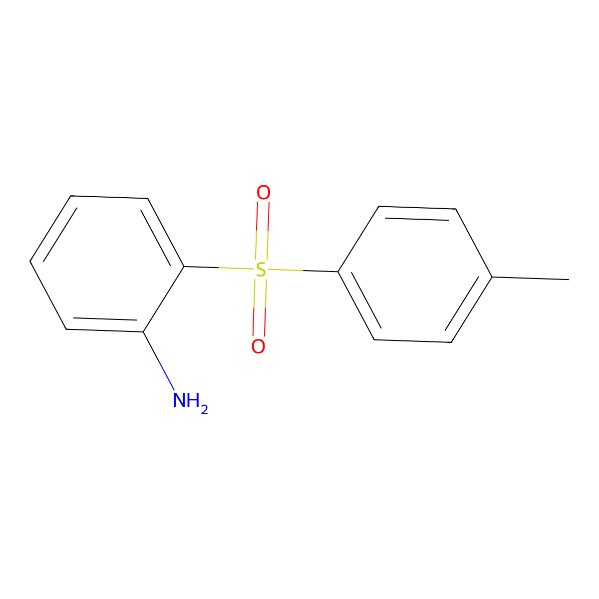 2-Tosylaniline molecular structure, CAS 1213-33-8