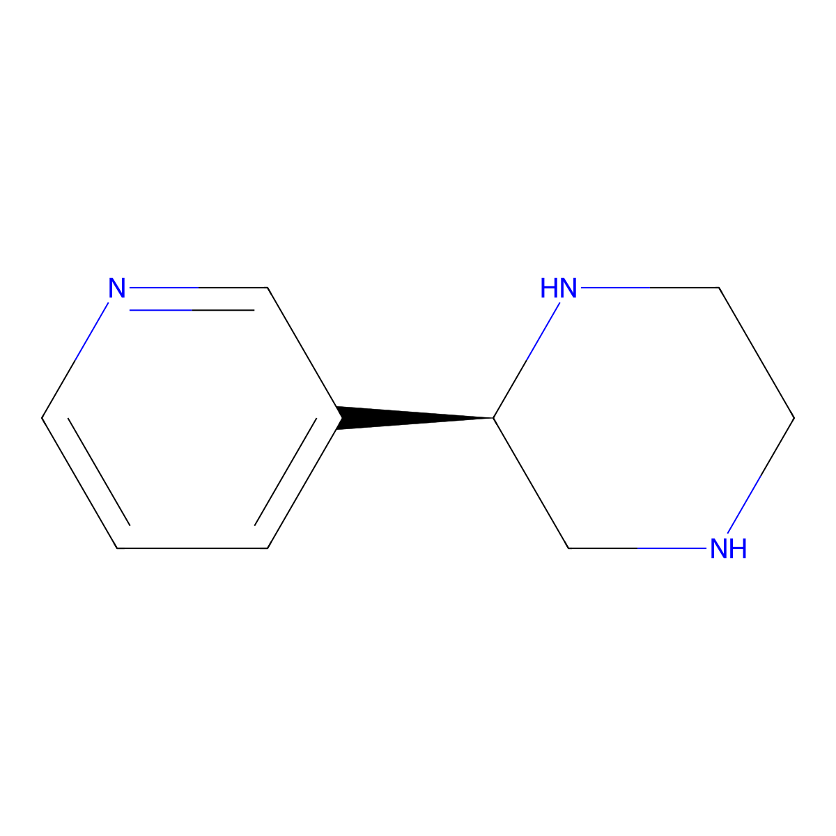 (R)-2-(Pyridin-3-yl)piperazine molecular structure, CAS 1213010-32-2