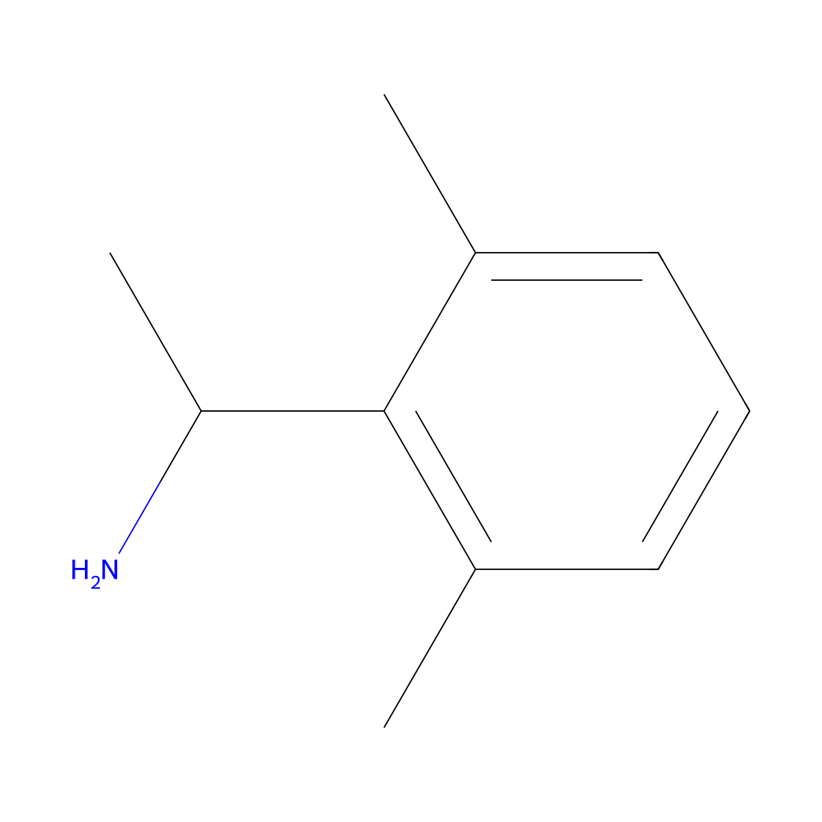 (1R)-1-(2,6-dimethylphenyl)ethylamine molecular structure, CAS 1213024-91-9