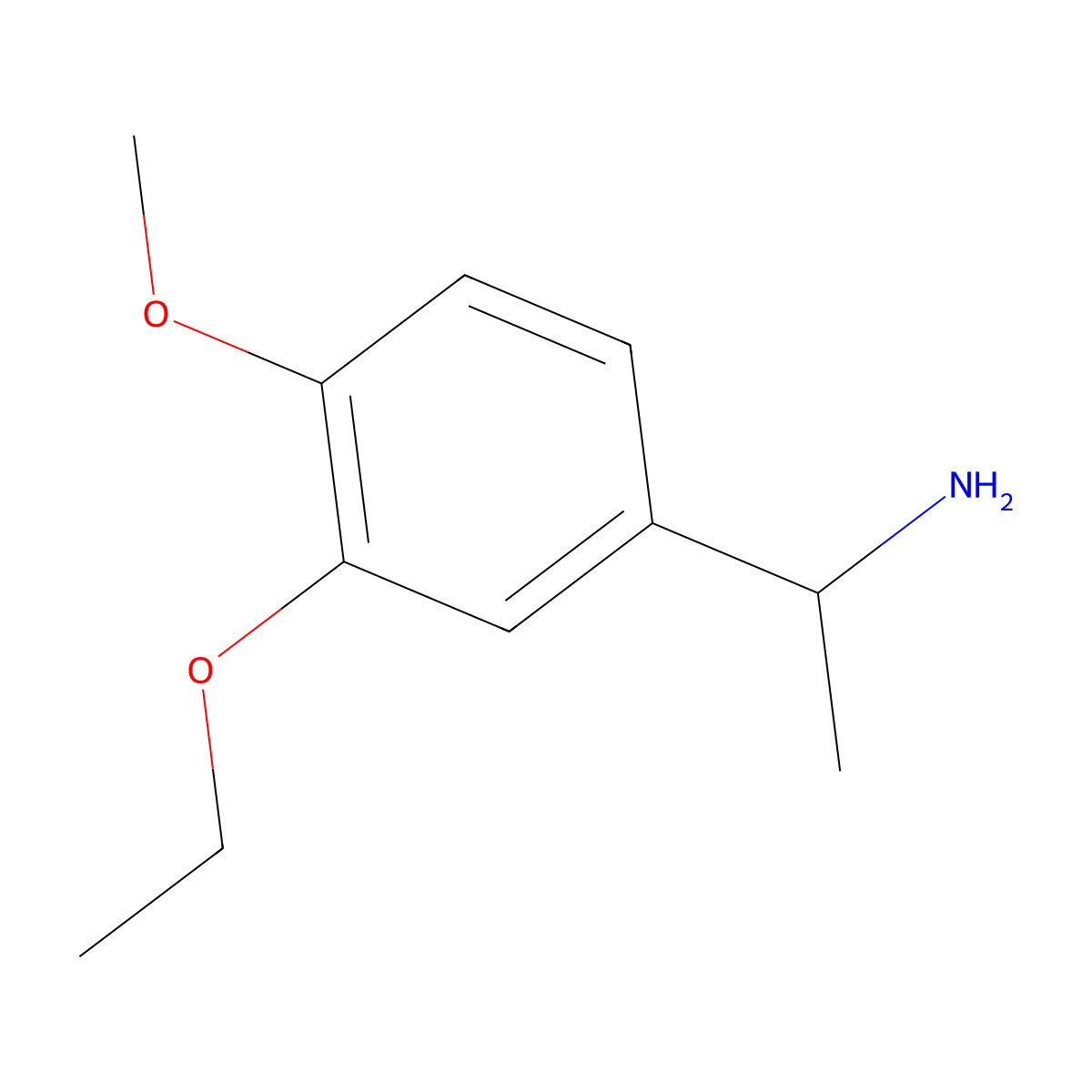 (1S)-1-(3-Ethoxy-4-methoxyphenyl)ethylamine molecular structure, CAS 1213095-80-7