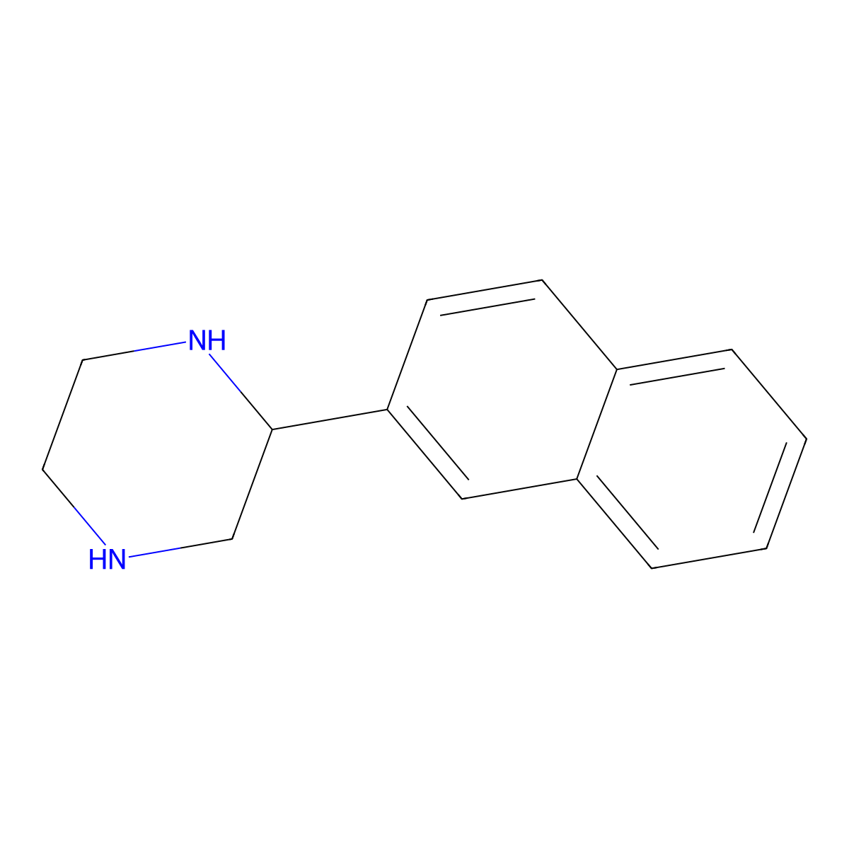 (S)-2-(Naphthalen-2-yl)piperazine molecular structure, CAS 1213099-00-3