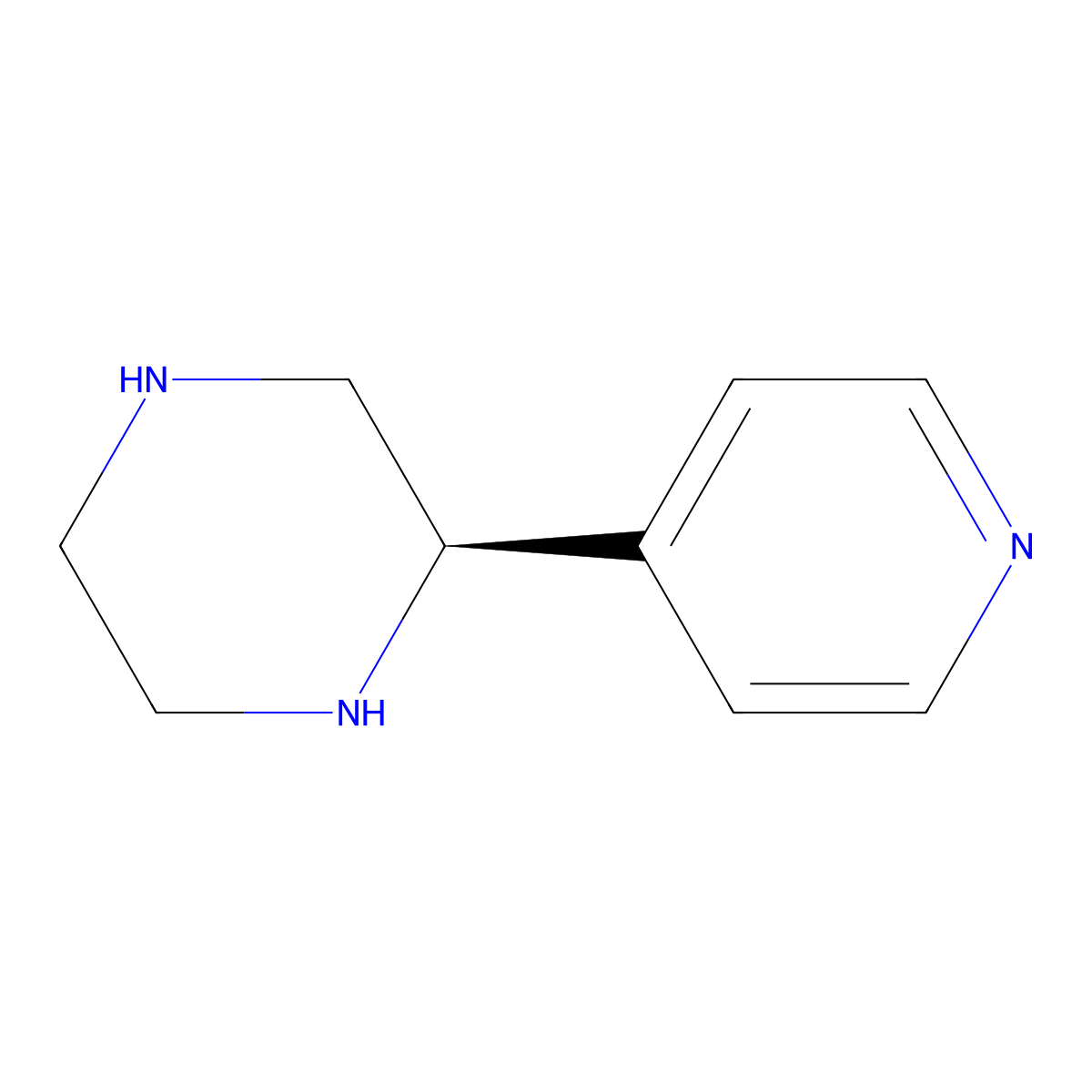 (R)-2-(Pyridin-4-yl)piperazine molecular structure, CAS 1213124-24-3
