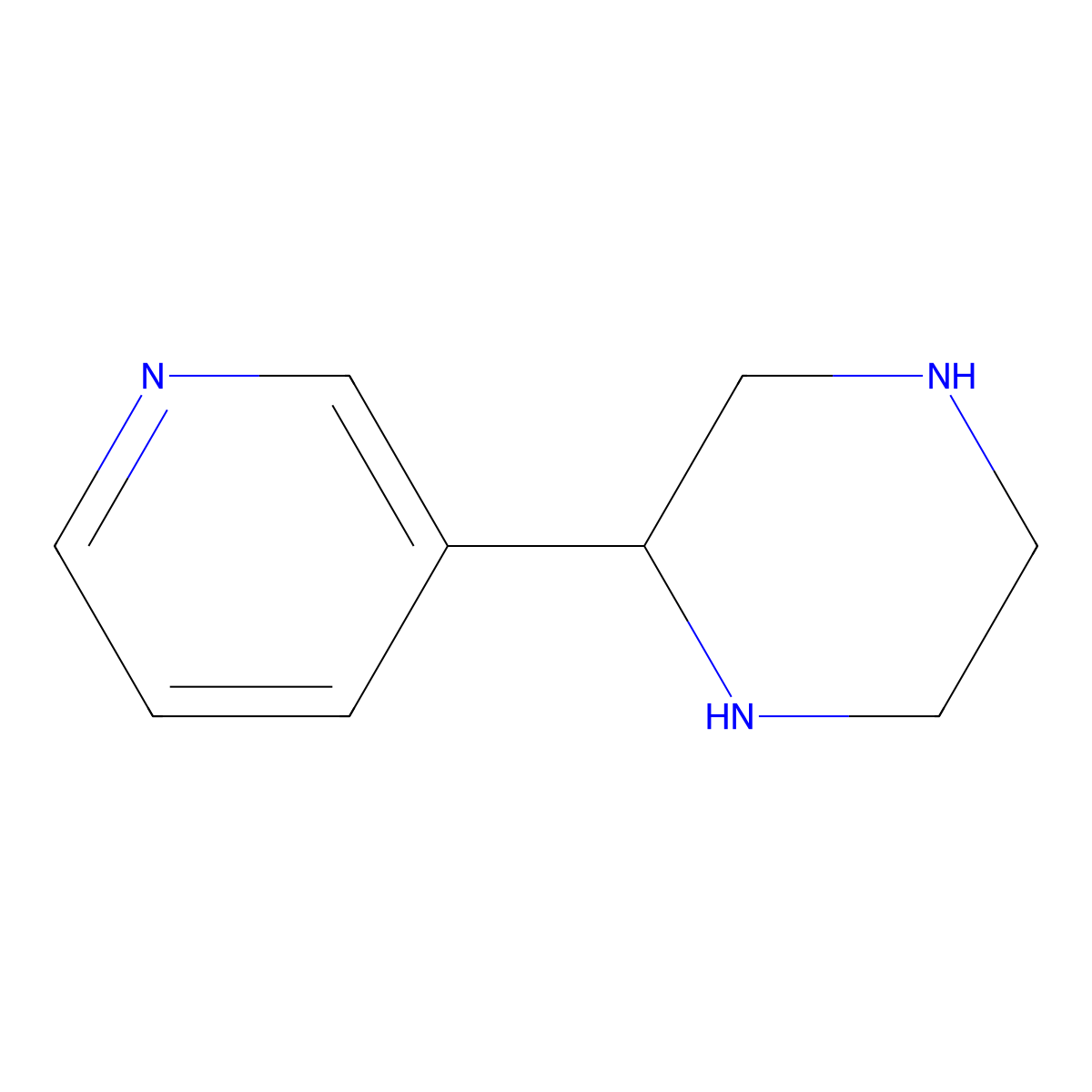 (S)-2-(Pyridin-3-yl)piperazine molecular structure, CAS 1213132-98-9