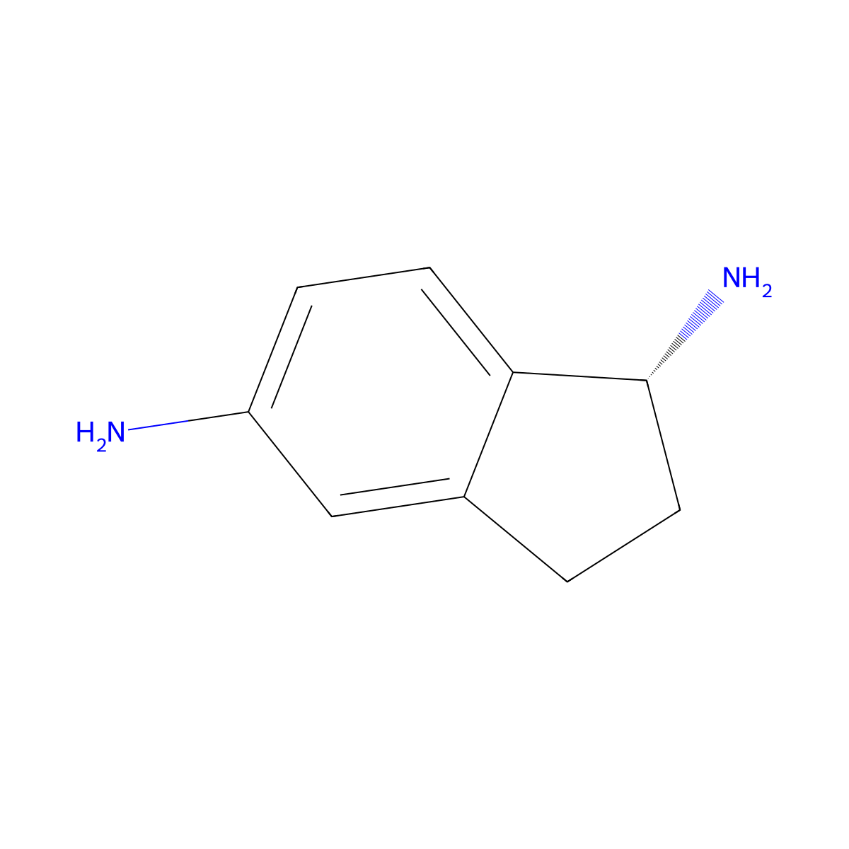 (R)-Indan-1,5-diamine molecular structure, CAS 1213137-43-9