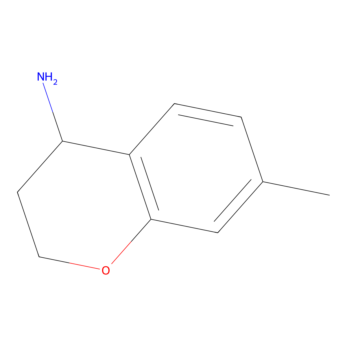 (R)-7-Methylchroman-4-amine molecular structure, CAS 1213179-04-4