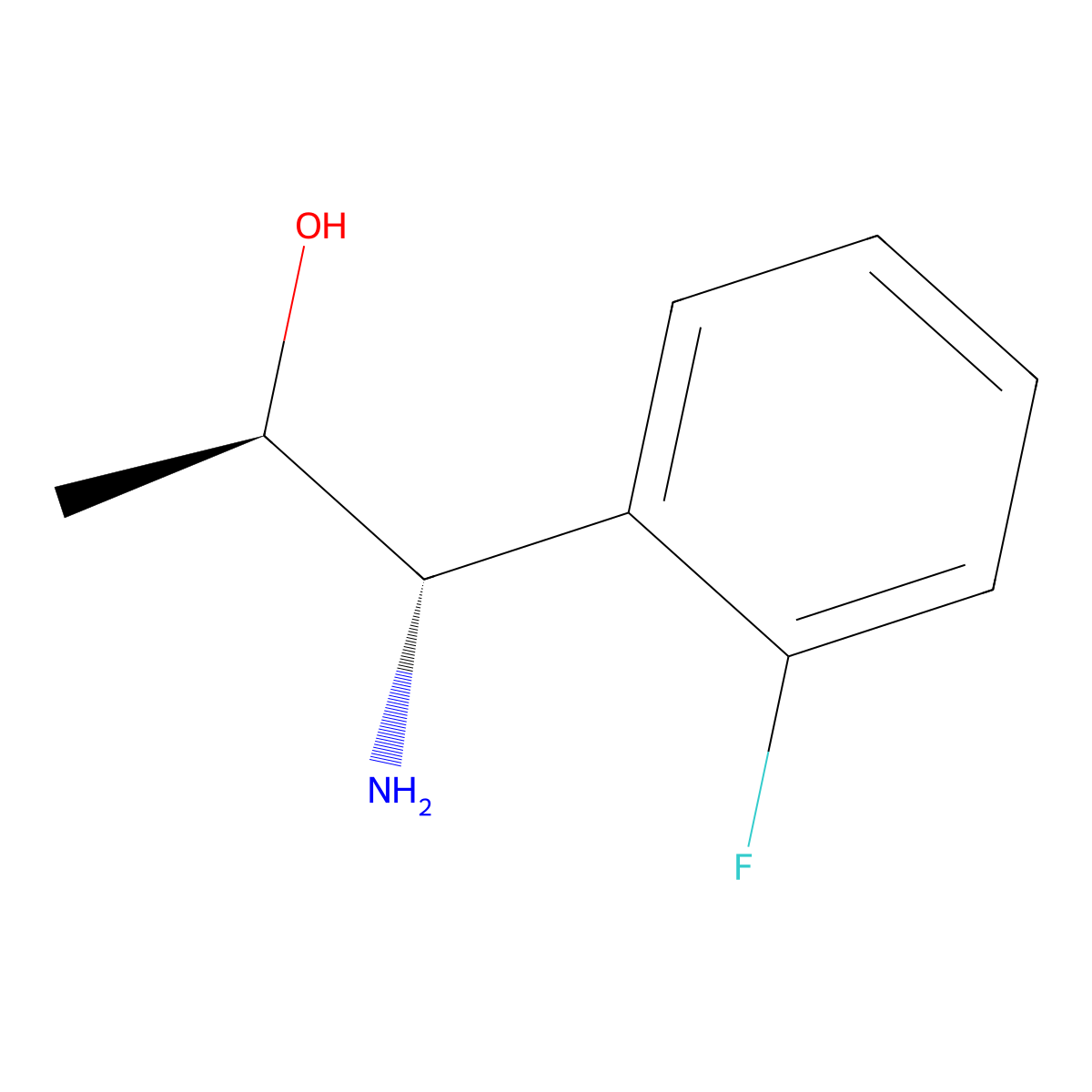 (1S,2R)-1-Amino-1-(2-fluorophenyl)propan-2-OL molecular structure, CAS 1213190-76-1