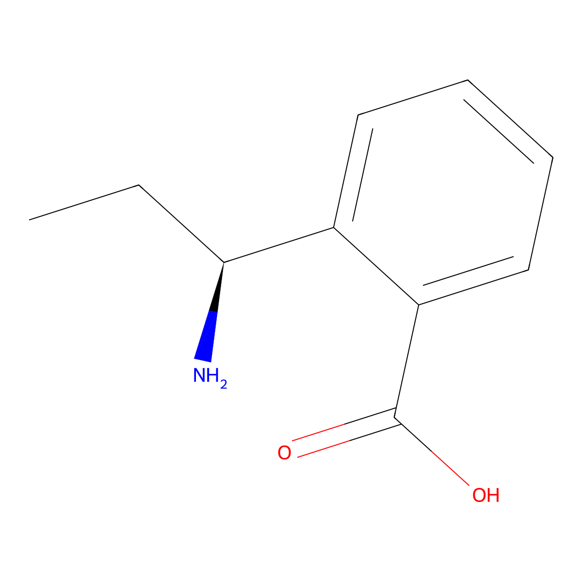 (S)-2-(1-Aminopropyl)benzoicacidhcl molecular structure, CAS 1213208-78-6