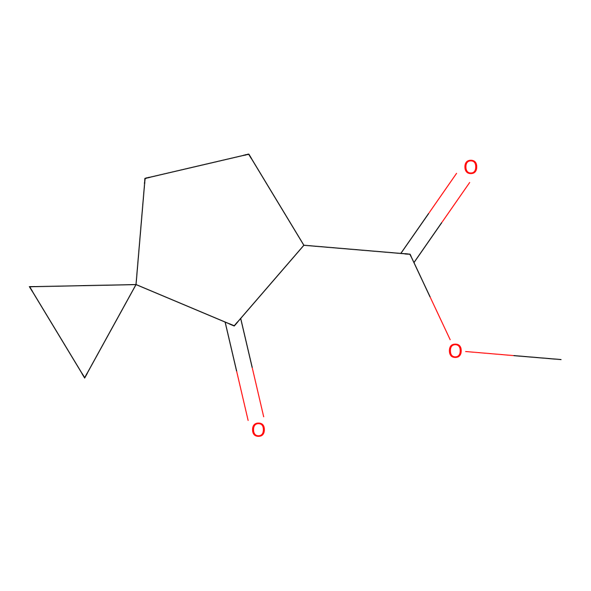 Methyl 4-oxospiro[2.4]heptane-5-carboxylate molecular structure, CAS 1213265-80-5