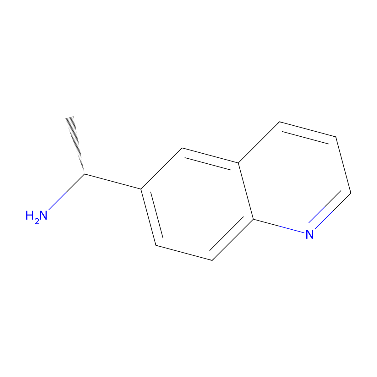(R)-1-(Quinolin-6-yl)ethan-1-amine molecular structure, CAS 1213323-58-0