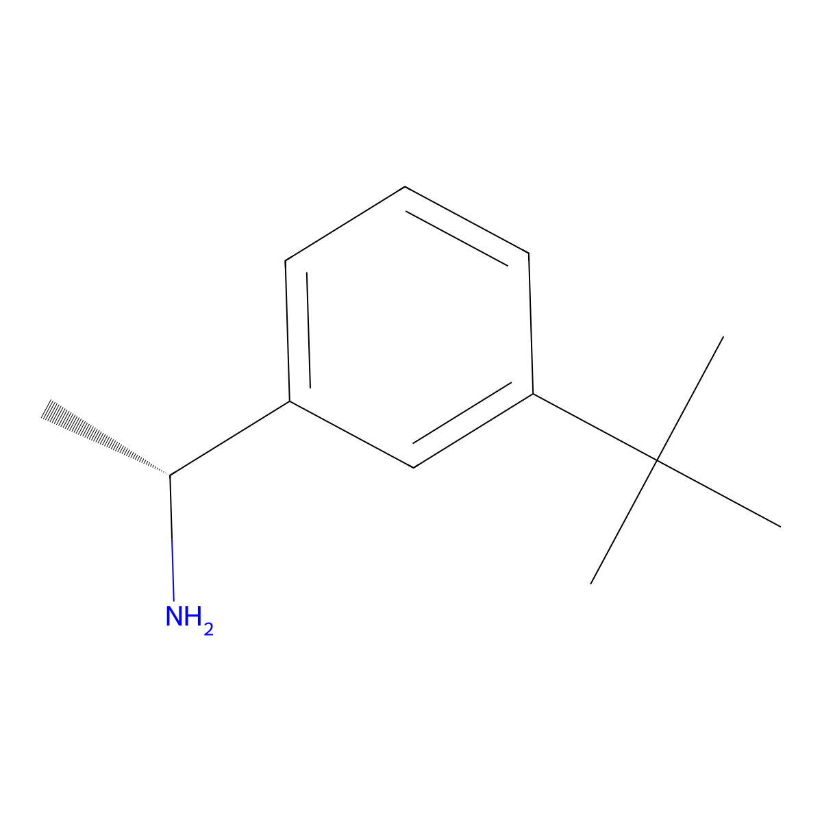 (R)-1-(3-tert-Butyl-phenyl)-ethylamine molecular structure, CAS 1213335-91-1