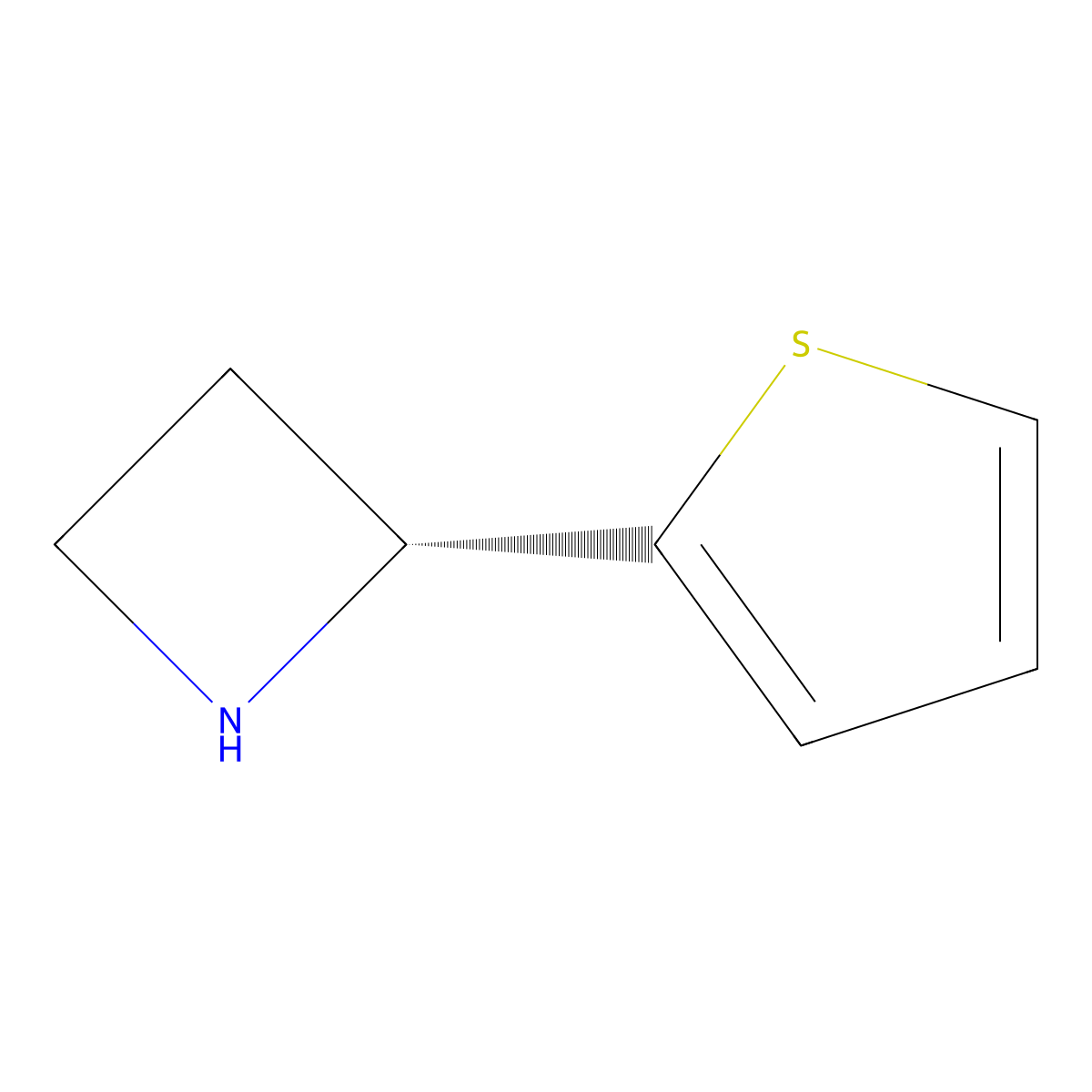 (R)-2-(Thiophen-2-yl)azetidine molecular structure, CAS 1213365-39-9