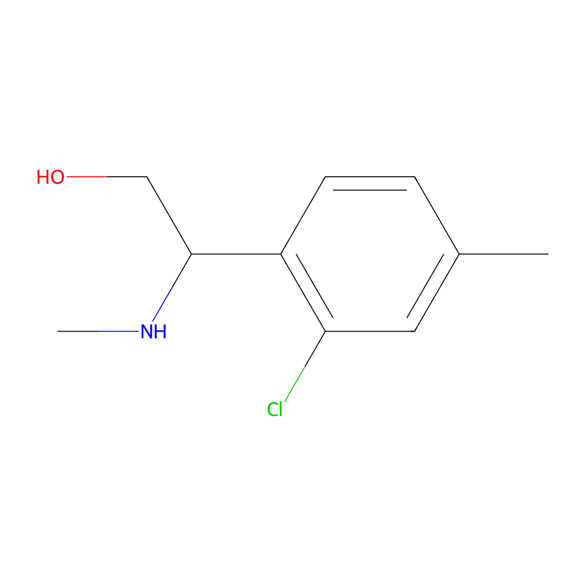 (S)-2-(2-Chloro-4-methylphenyl)-2-(methylamino)ethan-1-OL molecular structure, CAS 1213372-72-5