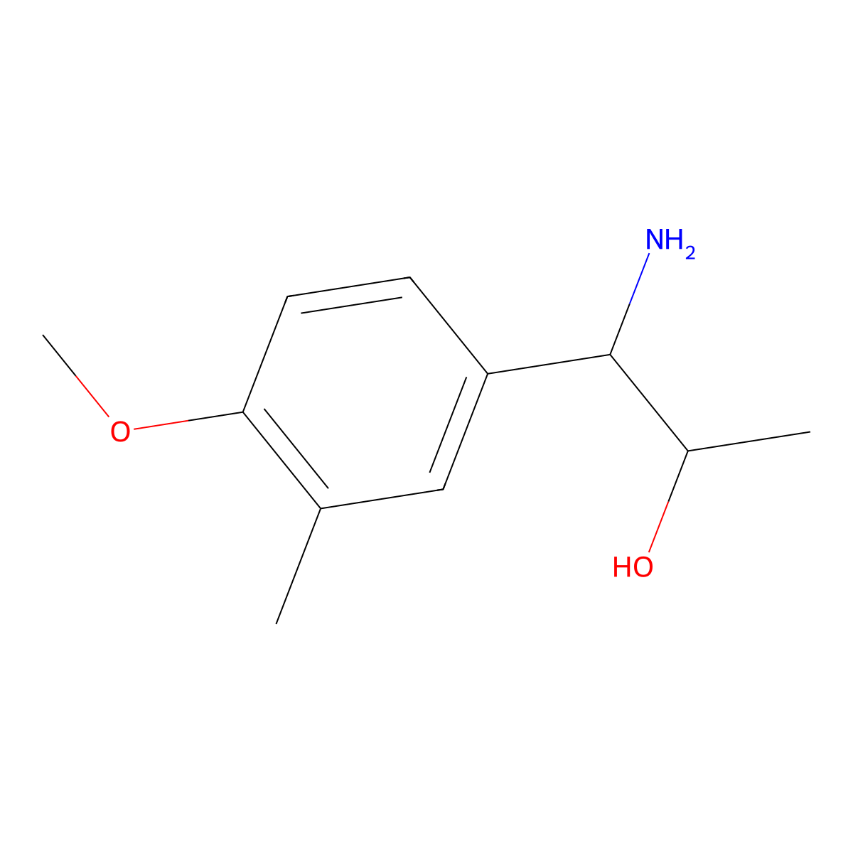 (1S,2R)-1-Amino-1-(4-methoxy-3-methylphenyl)propan-2-OL molecular structure, CAS 1213383-37-9