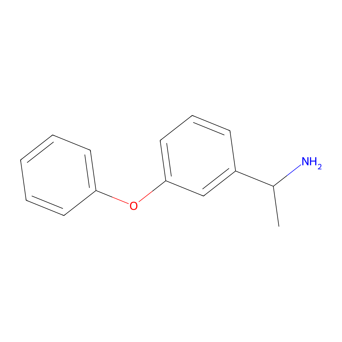 (1S)-1-(3-phenoxyphenyl)ethan-1-amine molecular structure, CAS 1213424-35-1