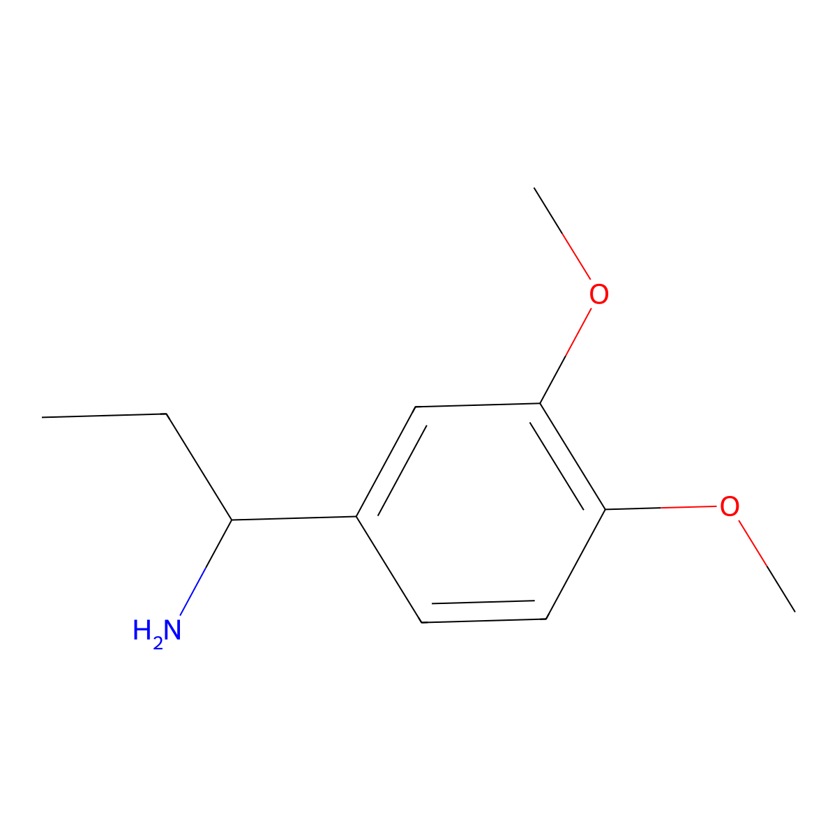 (S)-1-(3,4-Dimethoxyphenyl)propan-1-amine molecular structure, CAS 1213441-96-3