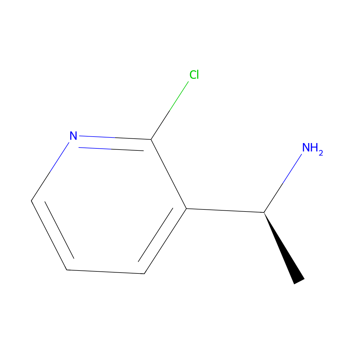 (1s)-1-(2-Chloropyridin-3-yl)ethan-1-amine molecular structure, CAS 1213472-14-0