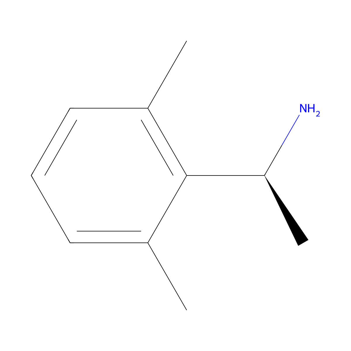 (S)-1-(2,6-Dimethylphenyl)ethan-1-amine molecular structure, CAS 1213479-78-7