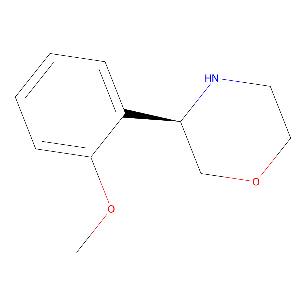 (R)-3-(2-Methoxyphenyl)morpholine molecular structure, CAS 1213498-30-6
