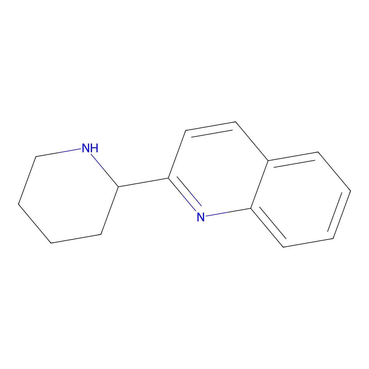 (S)-2-(Piperidin-2-yl)quinoline molecular structure, CAS 1213505-76-0