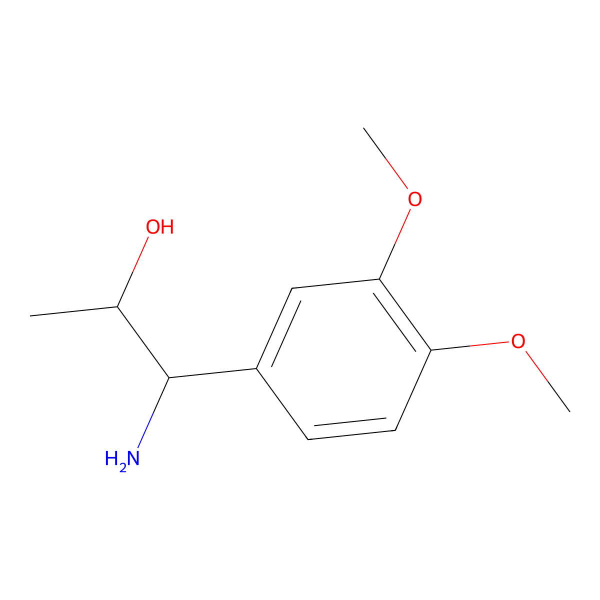 (1S,2R)-1-Amino-1-(3,4-dimethoxyphenyl)propan-2-OL molecular structure, CAS 1213514-98-7